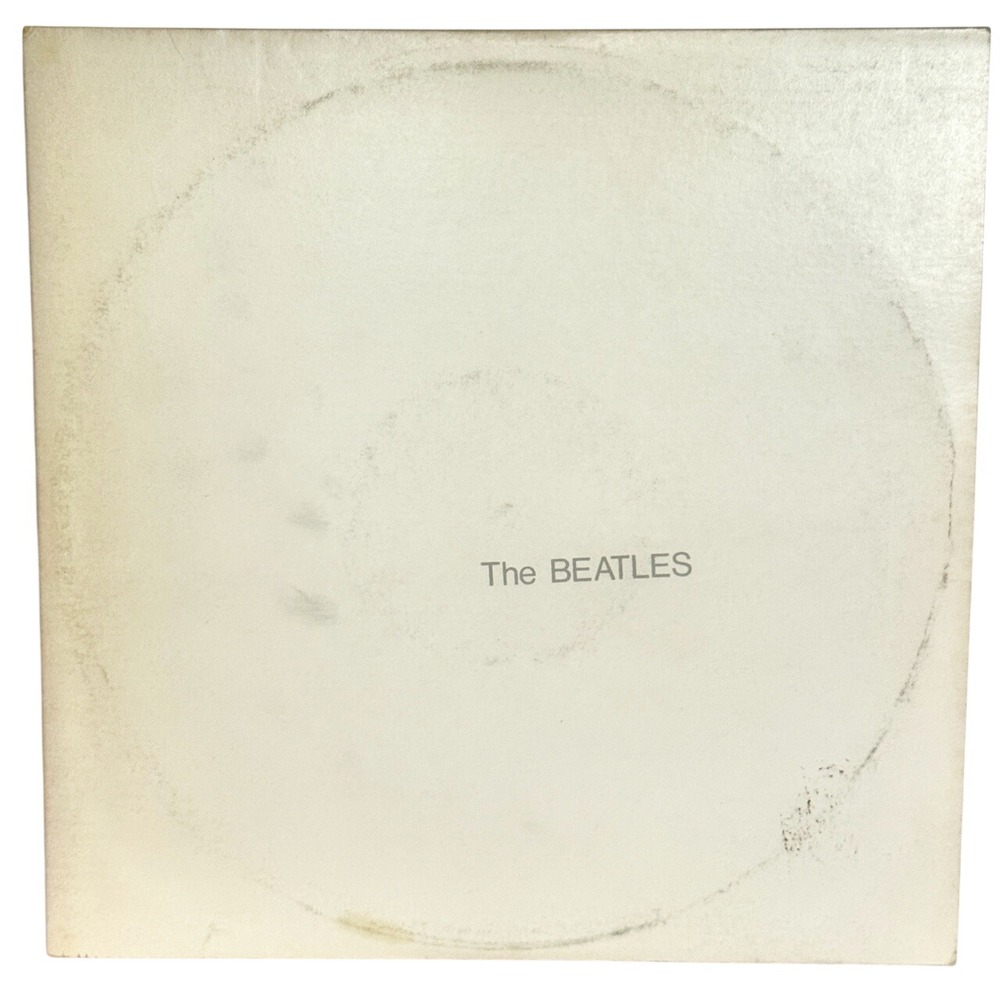 Beatles - White Album 2LP Complete Poster & 4 Portraits Capitol‎ Winchester